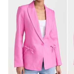 NWT LoveShackFancy Lamia Jacket Meadow Flower S